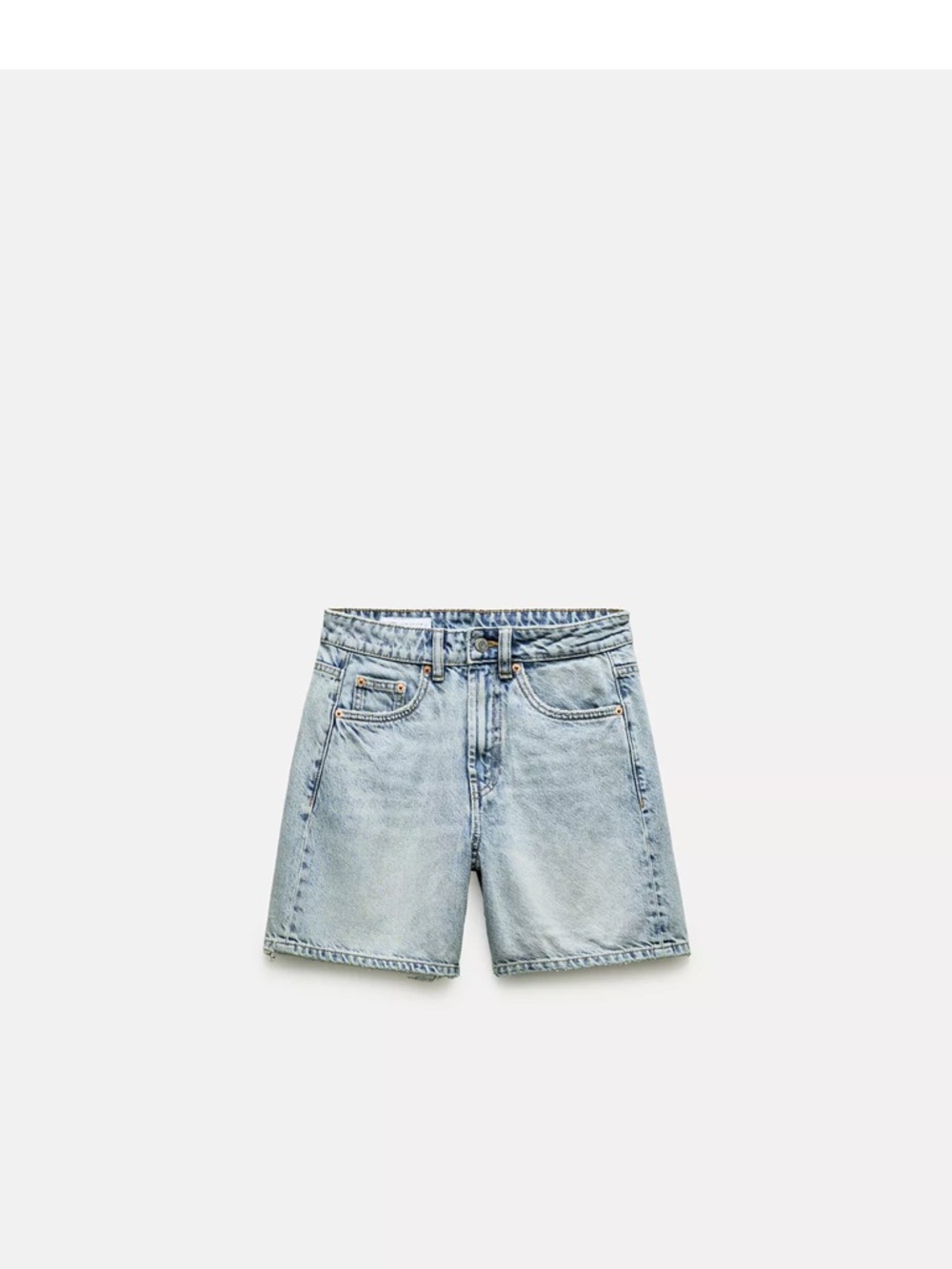 Zara TRF mid-rise shorts